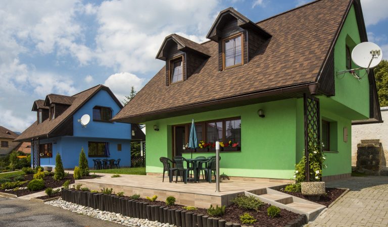 Blue and Green Cottage Plus